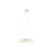 Aluminor Epsilon LED hanglamp, Ø 62 cm, wit