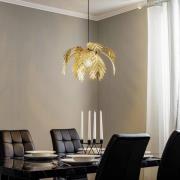 Hanglamp Dubai, palm decor, Ø 50cm, goud