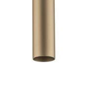 Hanglamp Sopel 1, kegelvormig, goud mat