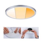 Paulmann LED panel Aero dimtowarm rond chroom 23cm