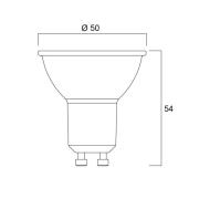 Sylvania LED reflector GU10 2W 3.000K 360 lm