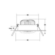 BRUMBERG BB33 inbouw DALI aansluitbox wit