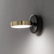 LED wandspot Giotto A, zwenk- en neigbaar, goud