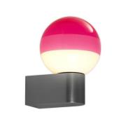 MARSET Dipping Light A1 LED wandlamp, roze/grijs