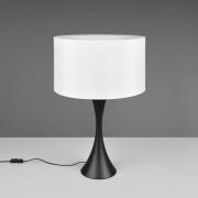 Sabia tafellamp, Ø 40 cm, wit/zwart