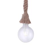 Hanglamp Rope met kabel, 1-lamp