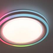 LED plafondlamp Spheric, CCT, RGB, Ø 40cm
