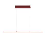 LED hanglamp Queens 2.0 CCT, indisch rood
