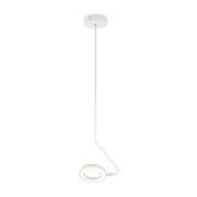 LED hanglamp 22044 Arm beweegbaar wit mat