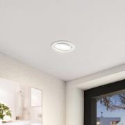 Arcchio LED inbouwlamp Katerin, wit, draaibaar, set van 2