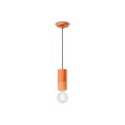 PI hanglamp, cilindervormig, Ø 8 cm oranje