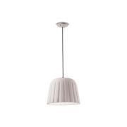 Madame Gres hanglamp keramiek hoogte 30 cm, wit