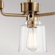 Aivian hanglamp, 3-lamps, brons antiek