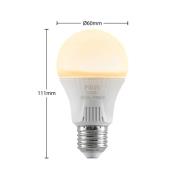 LED lamp E27 A60 11W wit 3 per set