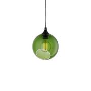 DESIGN BY US hanglamp Ballroom, groen, Ø 20 cm, glas