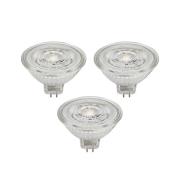Prios LED reflectorlamp GU5.3 4.9W 500lm 36° helder 827 set van 3