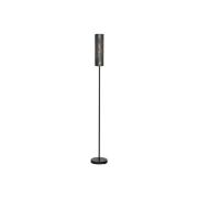 Vloerlamp Forato, hoogte 174 cm, bruin, metaal