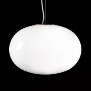 Oluce Alba - Opaal glazen hanglamp, 1-lamp
