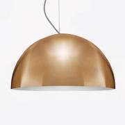 Oluce Sonora - goudkleurige hanglamp, 50 cm