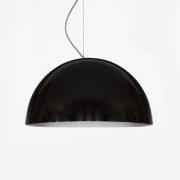 Oluce Sonora - zwarte hanglamp, 38 cm