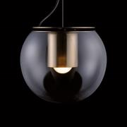 Oluce The Globe hanglamp, Ø 20 cm, goud/brons