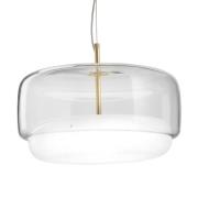 LED hanglamp Jube SP G van glas, helder/wit