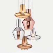 Hanglamp Romeo 130 cm roségoud metallic