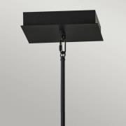 LED hanglamp Styx, zwart, 3.000 K 53,8 x 53,8cm