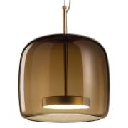 Hanglamp Jube SP 1 P van glas, bruin