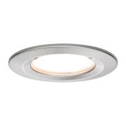 Paulmann LED spot Coin Nova rond, dimbaar, ijzer