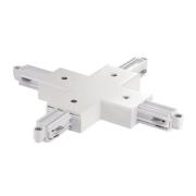 X-connector voor stroomrail Link, wit