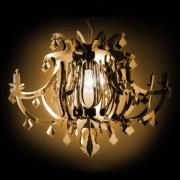 Slamp Ginetta - design-hanglamp, goud