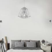 Hanglamp Geometric Cage chroom