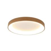 Plafondlamp Niseko II CCT afstandsbediening Ø78cm houtkleurig