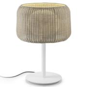 Bover Fora M - buiten tafellamp, wit-beige