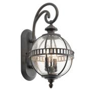 Halleron buitenwandlamp, Ø 25.4cm, londonderry