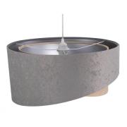 Vivien hanglamp driekleur grijs/beige/zilver