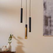 UMAGE Chimes Cluster 3 hanglamp eiken zwart