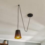 Hanglamp Link, 1-lamp, zwart