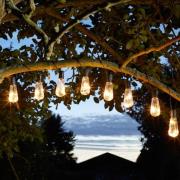 LED solar-lichtketting Eureka Vintage, 10-lamps