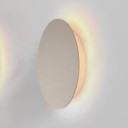 Escale LED wandlamp Blad, taupe, Ø 24 cm