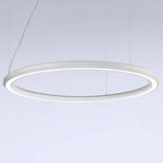 LED hanglamp Materica bodem Ø 120 cm wit