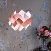 LZF Escape hanglamp, kabel zwart Ø 30cm rose