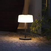 Lamp zonenergie Bump, 3 hoogten, sensor, antraciet