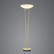 BANKAMP Lady LED uplighter vloerlamp, ZigBee, messing