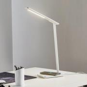 LED bureaulamp Orbit met inductie zilver