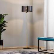 Vloerlamp Etro, zwart/goud