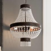 Hanglamp Impero met kristallen hangers