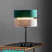 Tafellamp Golden Duo grijs/groen/goud hoogte 30 cm
