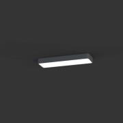 Plafondlamp Soft grafit 63 x 20 cm